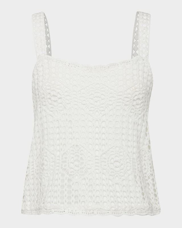 Waverly Crochet Tank Top